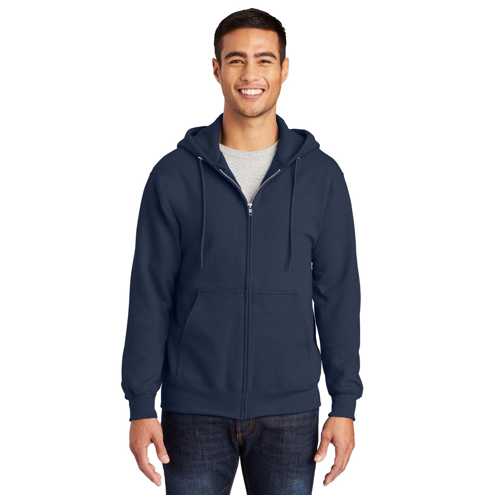 Essential Fleece Full Zip Hooded Sweatshirt - PC90ZH