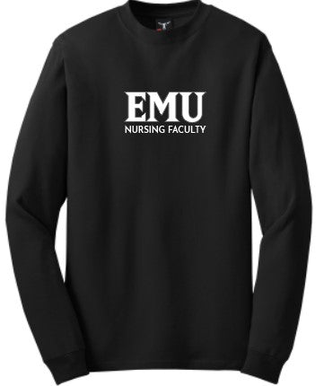 EMU Nursing Faculty Long Sleeve Tshirt - 5186