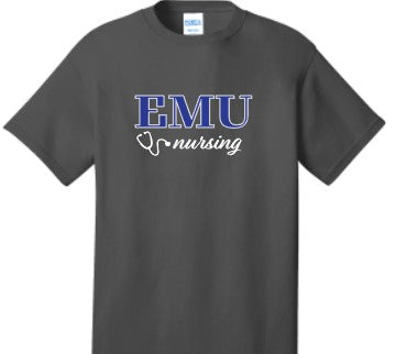EMU Nursing with Stethescope Tshirt - PC54