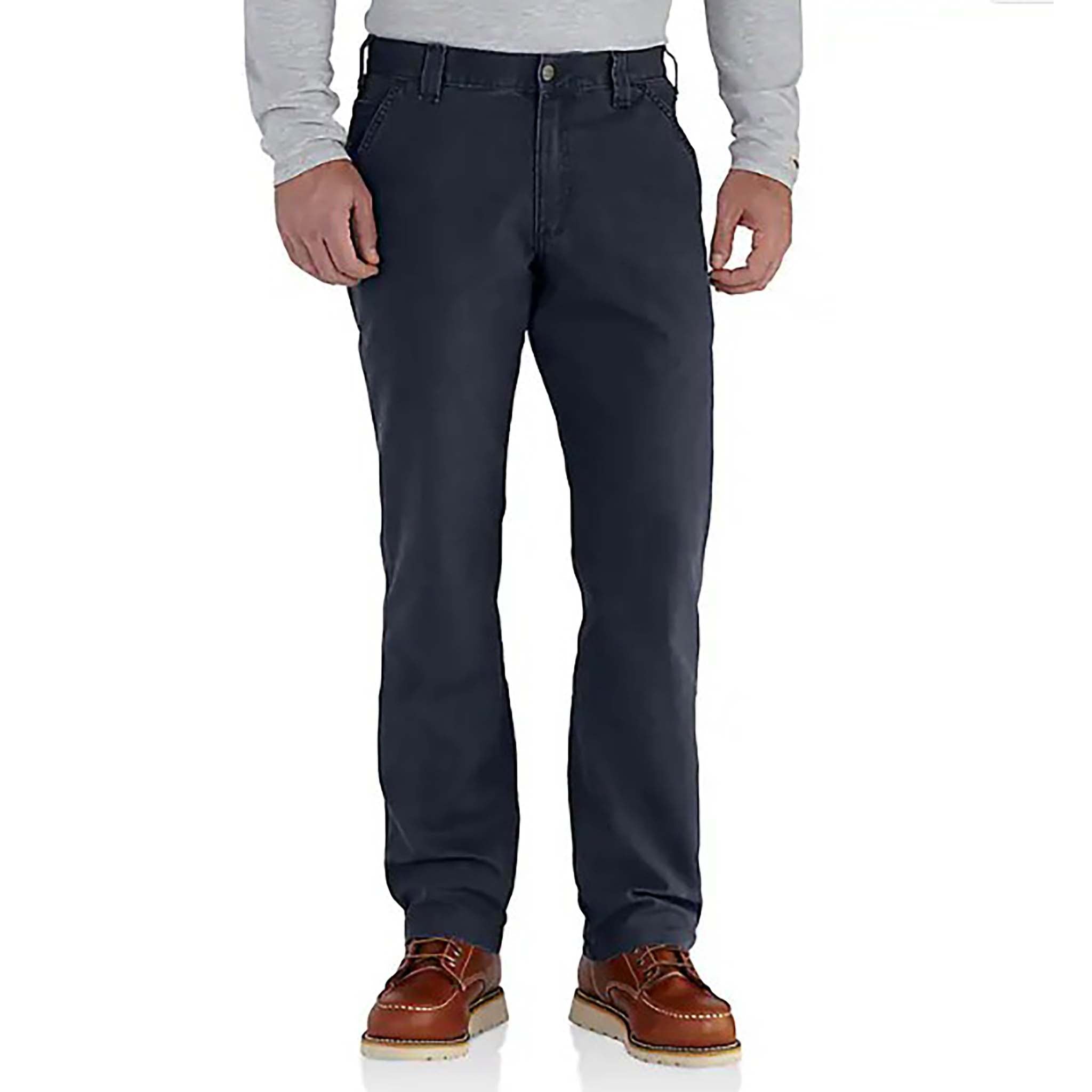 Carhartt Mens Work Pant Cellphone Pocket Relaxed Fit Rugged Flex Canvas - 102291