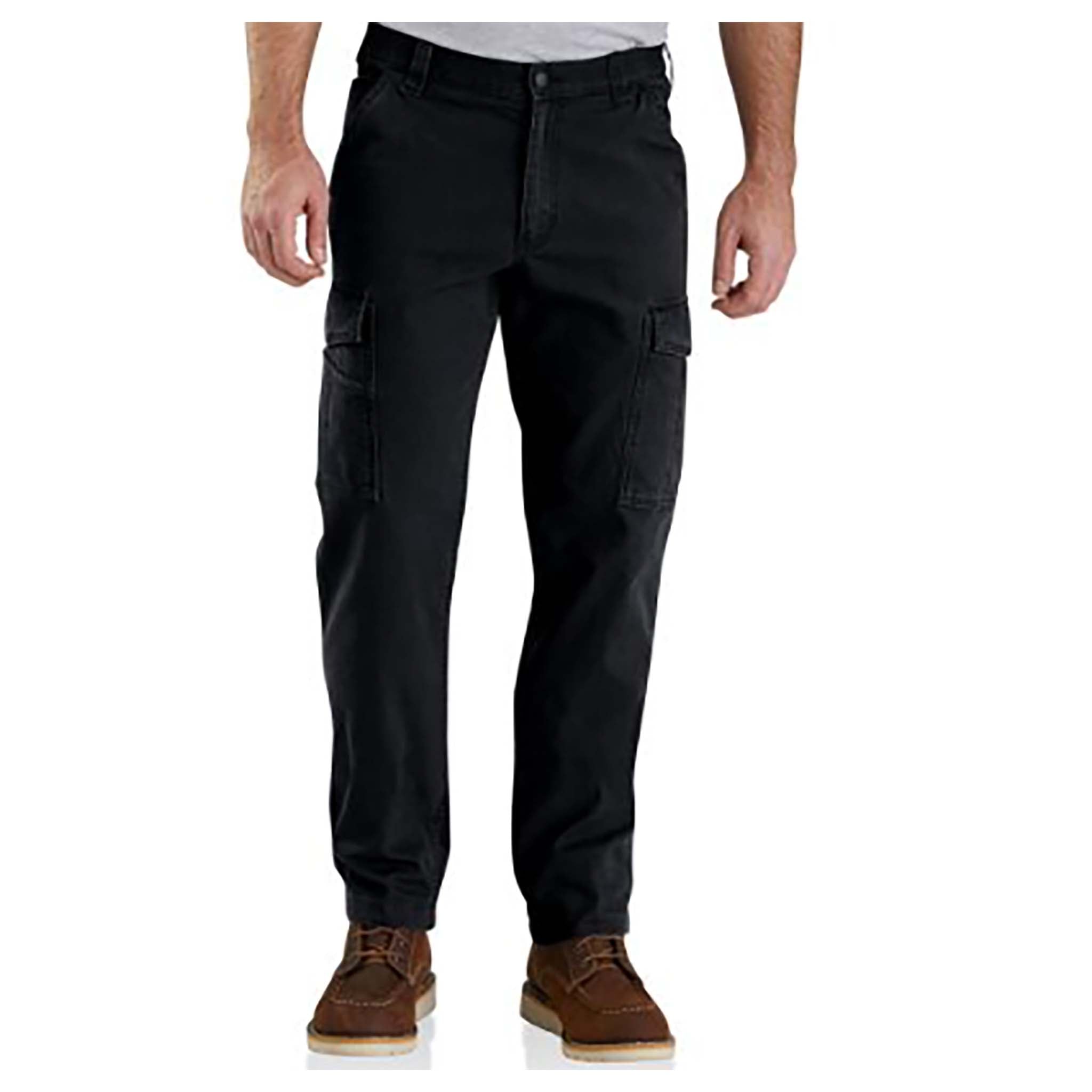 Carhartt Mens Rugged Flex Flap Pockets Relaxed Fit Canvas Cargo Work Pant - 103574