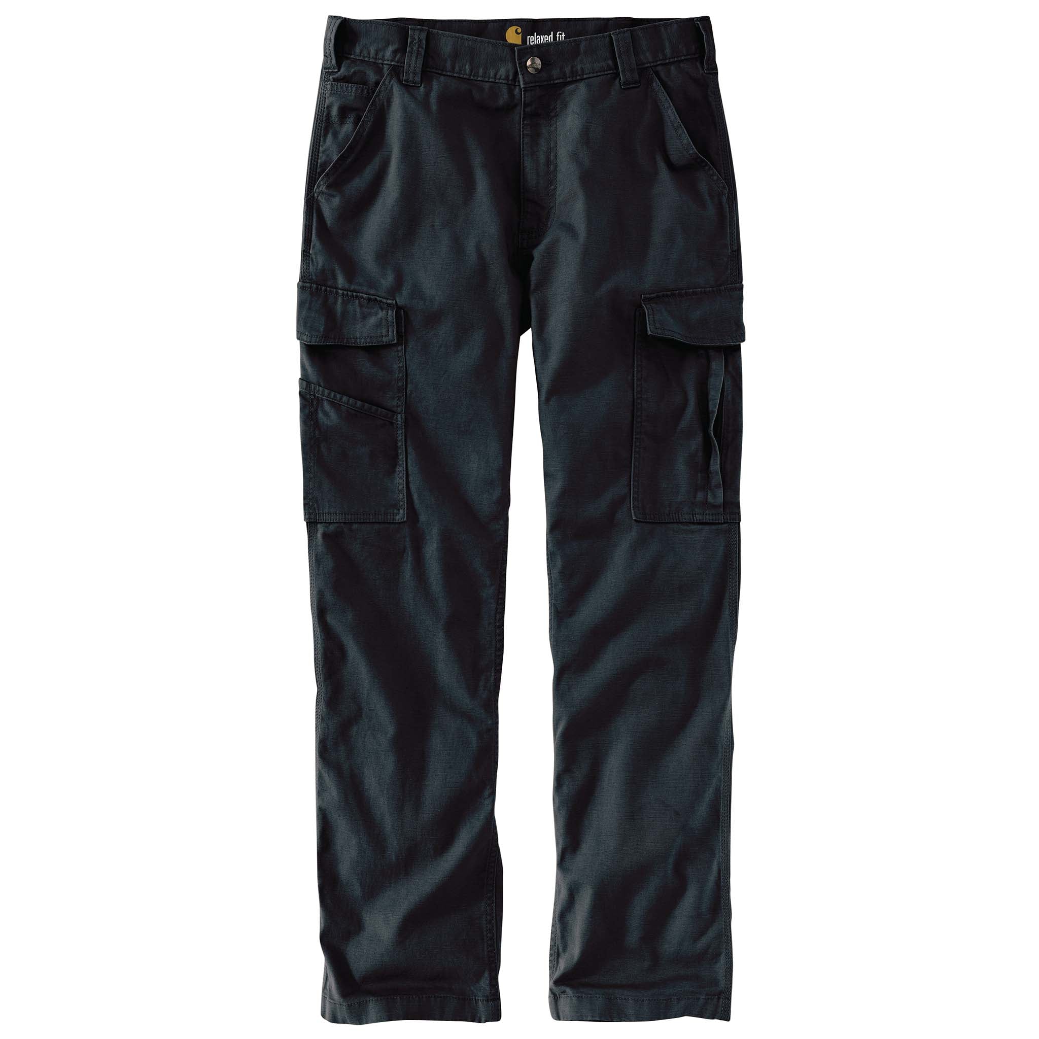 Carhartt Mens Rugged Flex Flap Pockets Relaxed Fit Canvas Cargo Work Pant - 103574