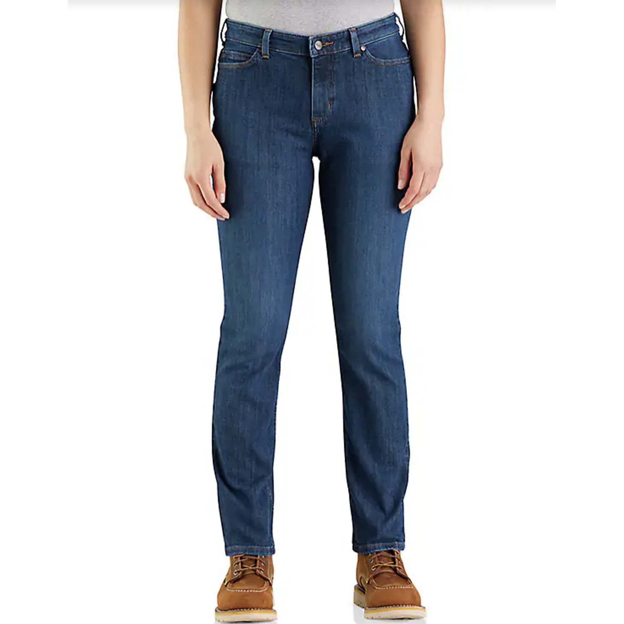 Carhartt Womens Work Jean Relaxed Fit Rugged Flex Style - 105383