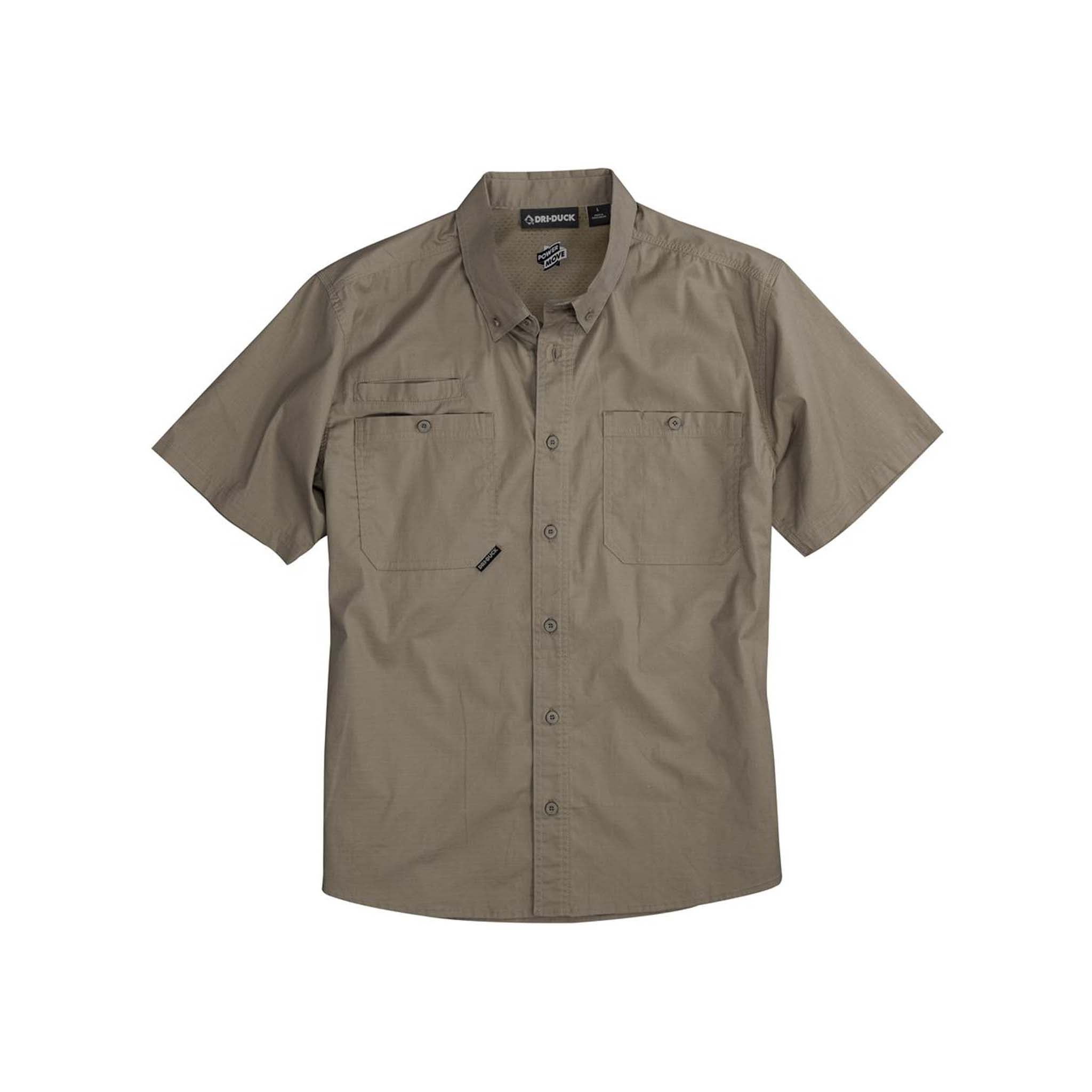 DRI DUCK Craftsman Woven Short Sleeve Shirt - 4451DD