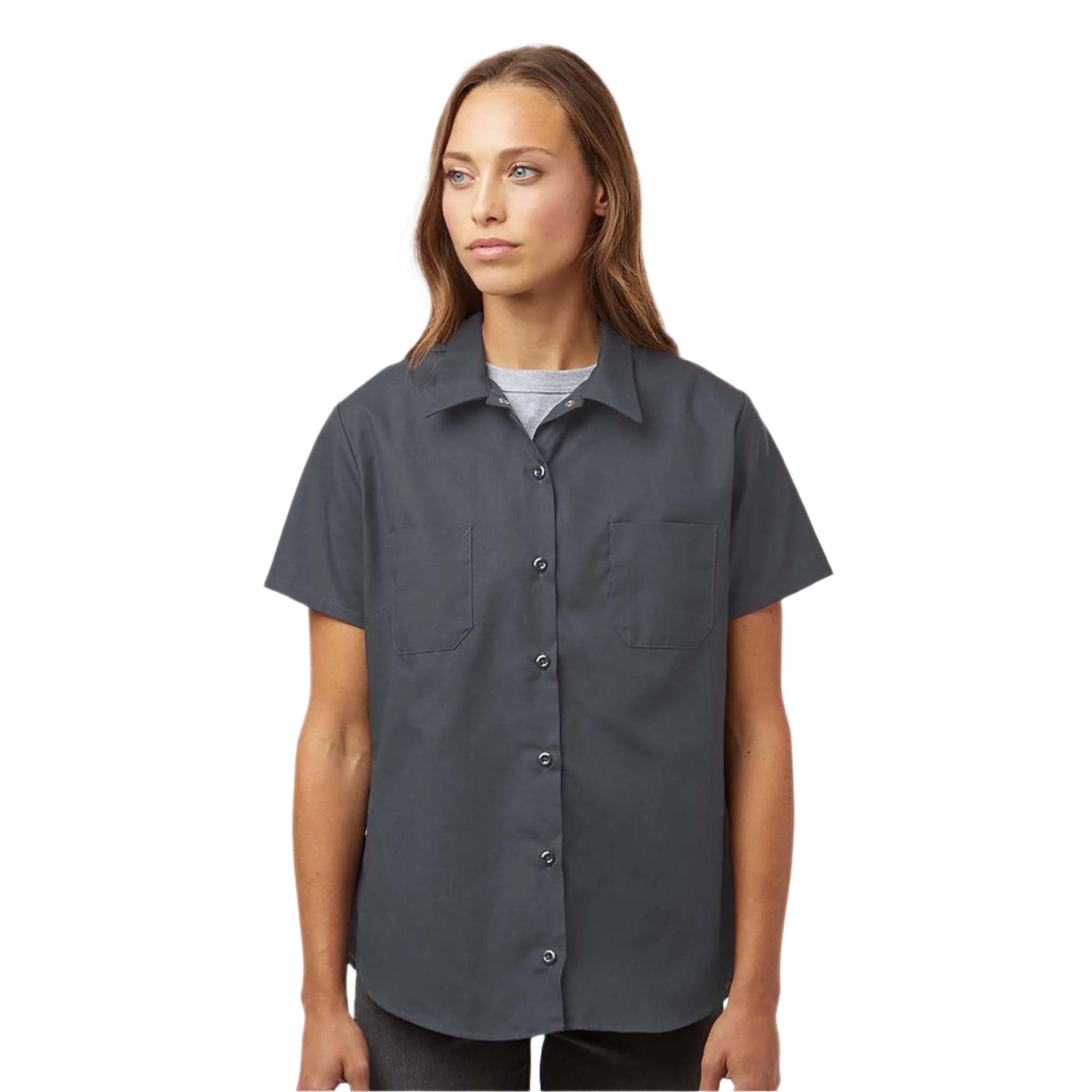 Dickies Womens Industrial Short Sleeve Work Shirt - 5350