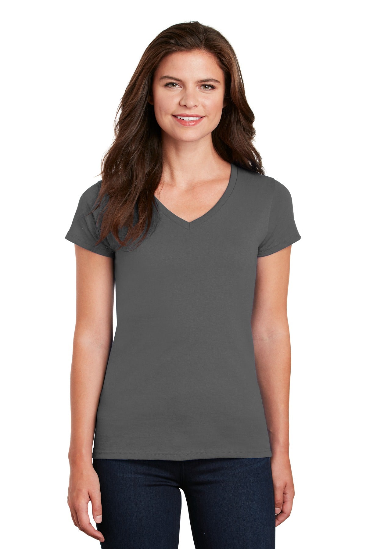 Gildan Womens Heavy Cotton Cotton VNeck Tshirt InterChange Express R - 5V00L