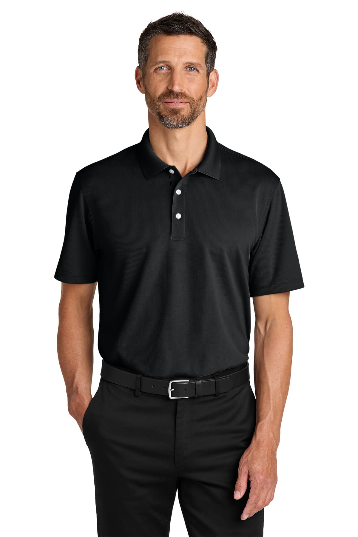Port Authority Dry Zone Stain Release Grid Polo WFANM - K845