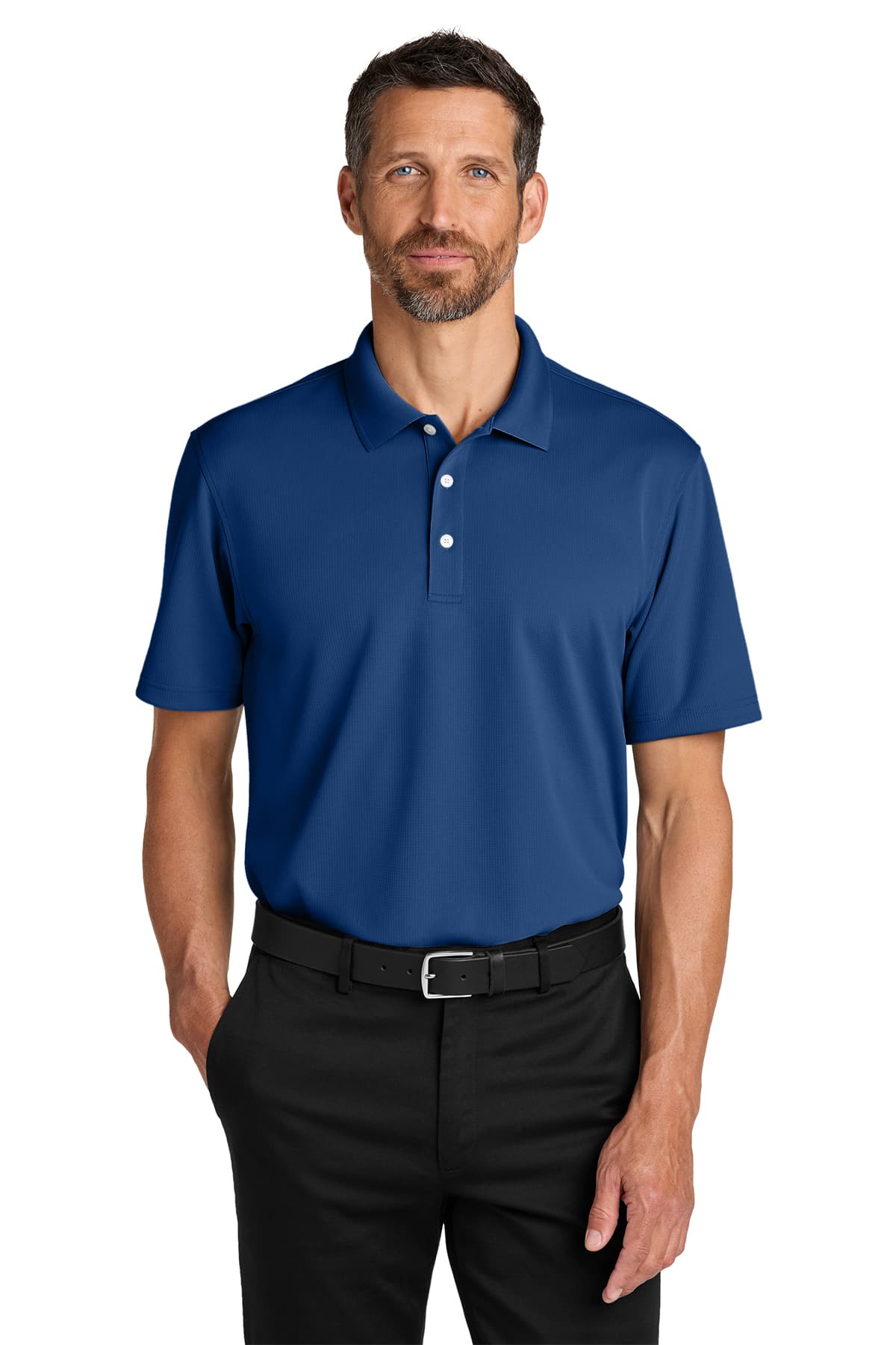 Port Authority Dry Zone Stain Release Grid Polo WFANM - K845