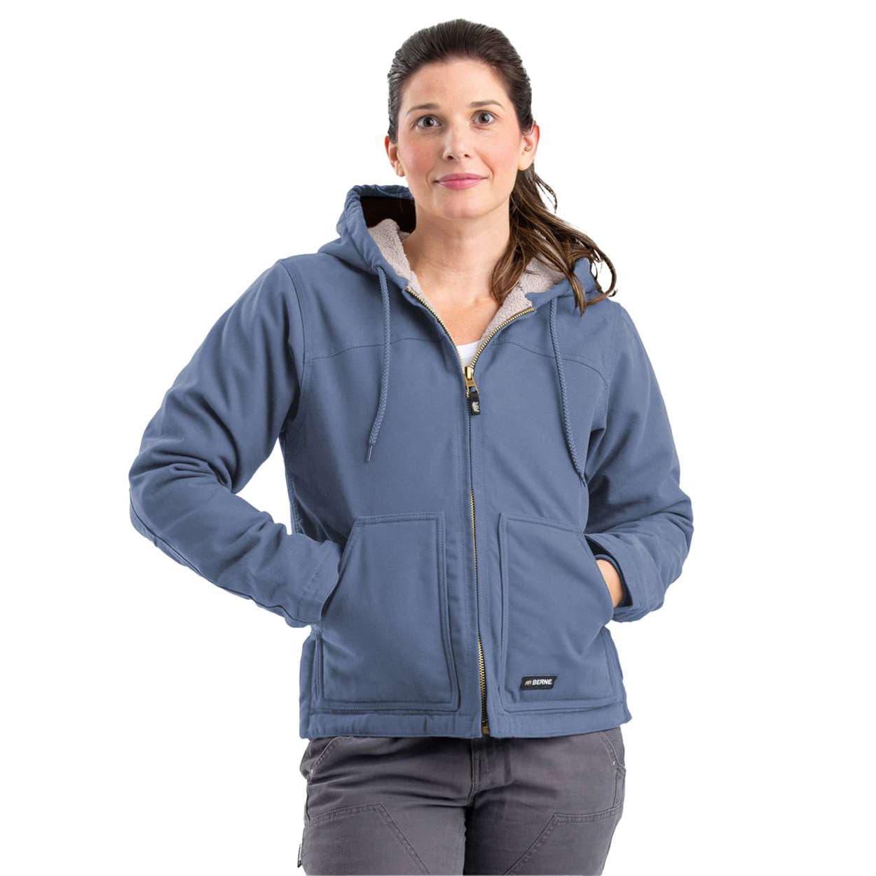 Berne Apparel Women's Softstone Hooded Coat - WHJ43