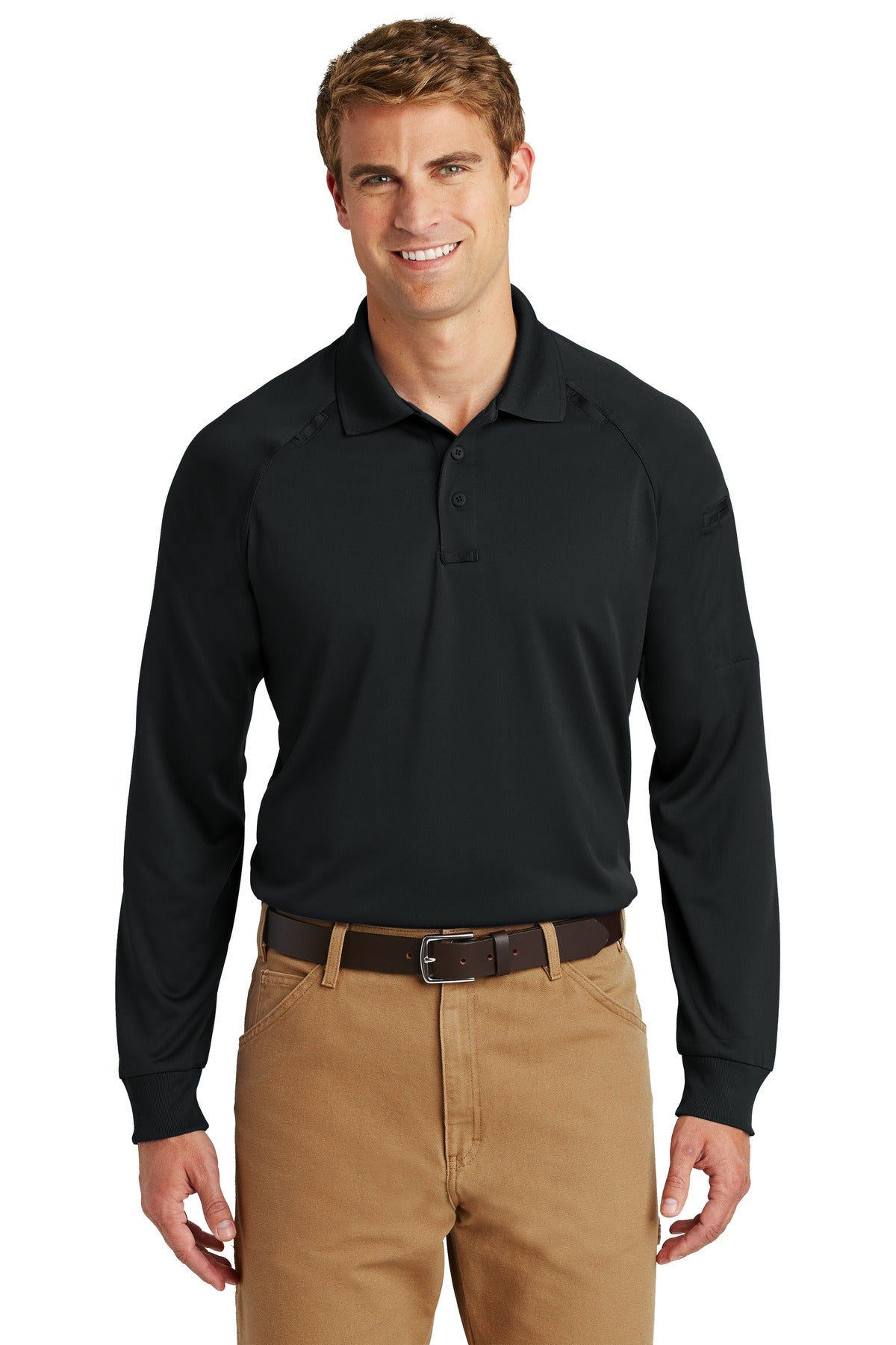 CornerStone Select Long Sleeve Snag Proof Tactical Polo InterChange Express W - CS410LS