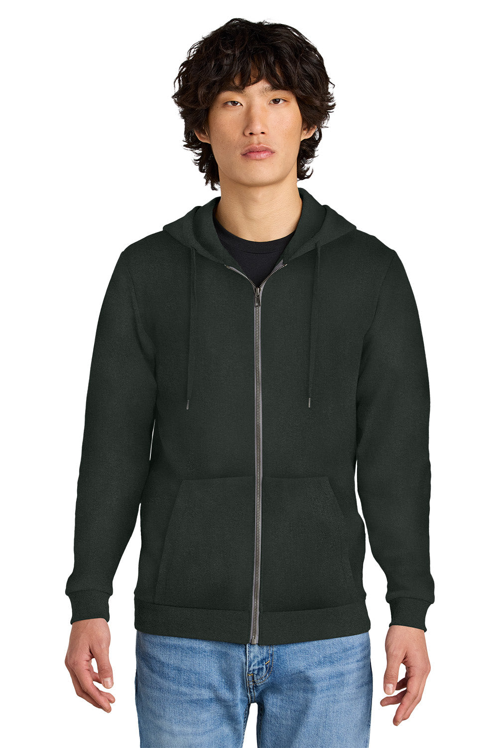 District Perfect Tri Fleece Full Zip Hoodie InterChange RW - DT1302