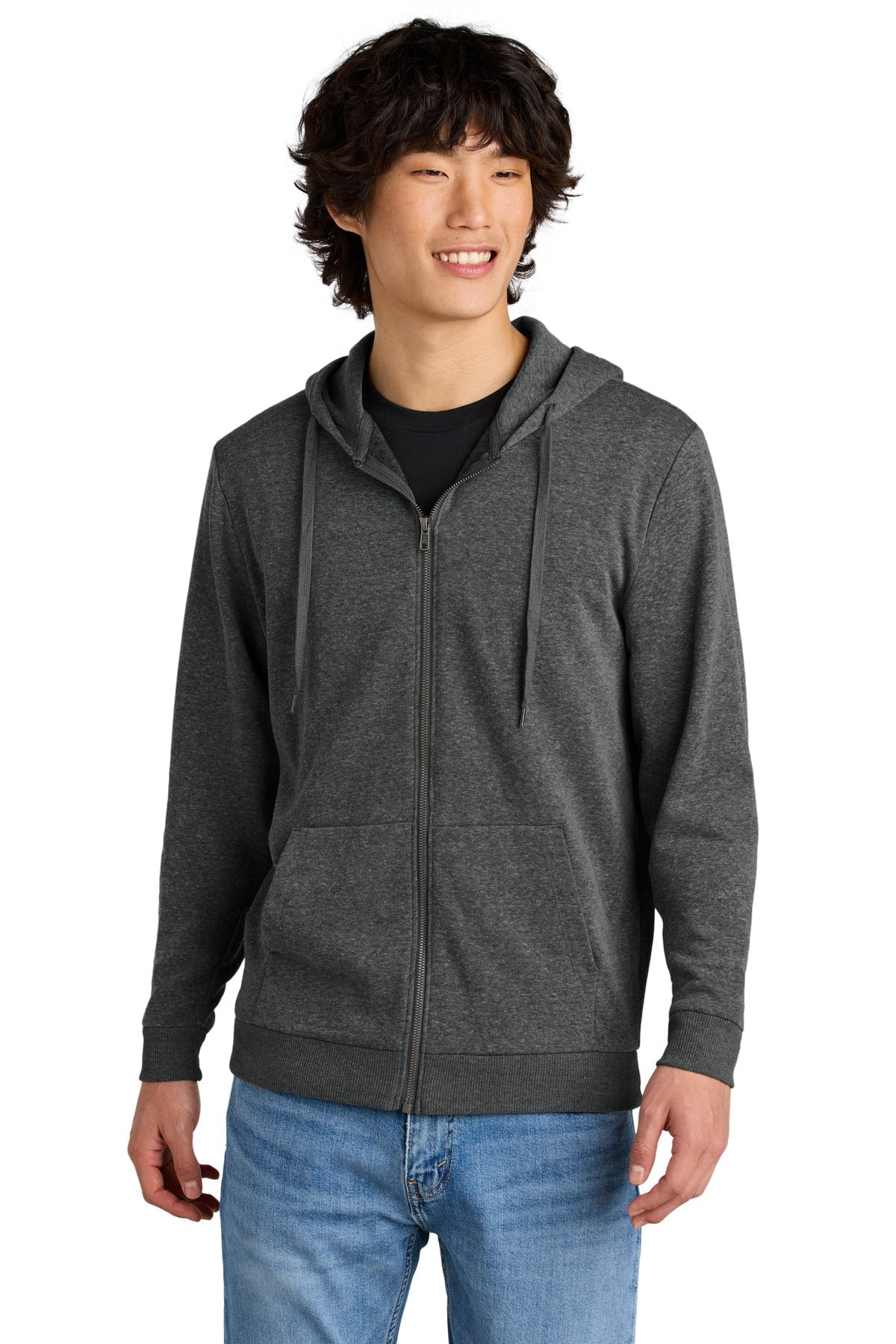 District Perfect Tri Fleece Full Zip Hoodie InterChange Express RW - DT1302