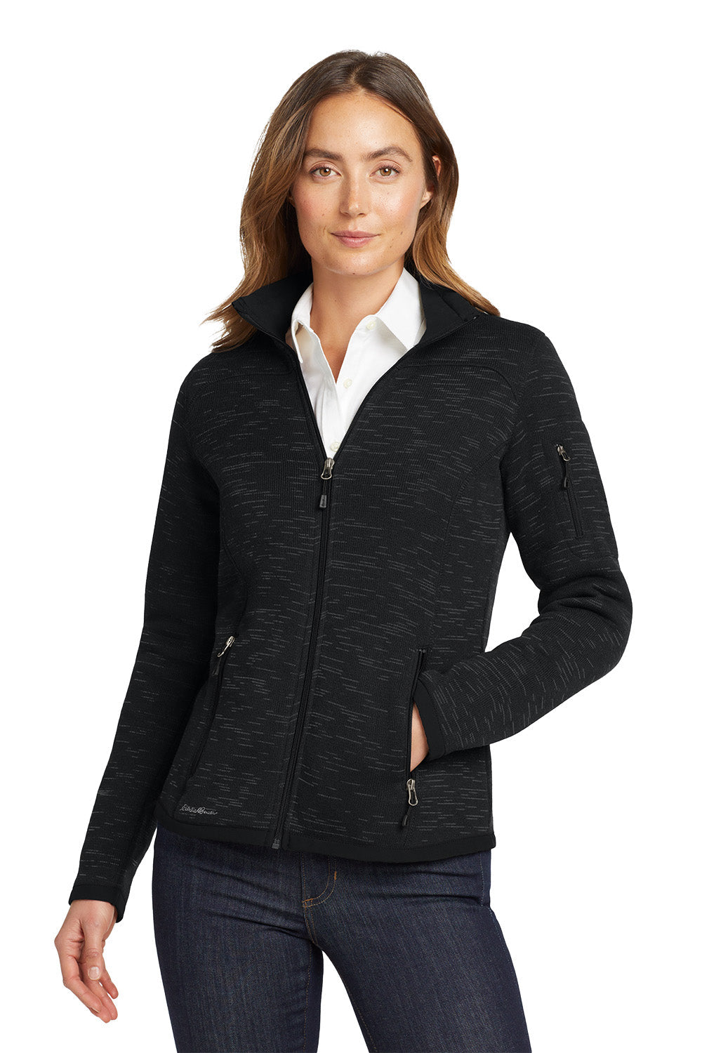 Eddie Bauer Womens Sweater Fleece Full Zip InterChange R - EB251