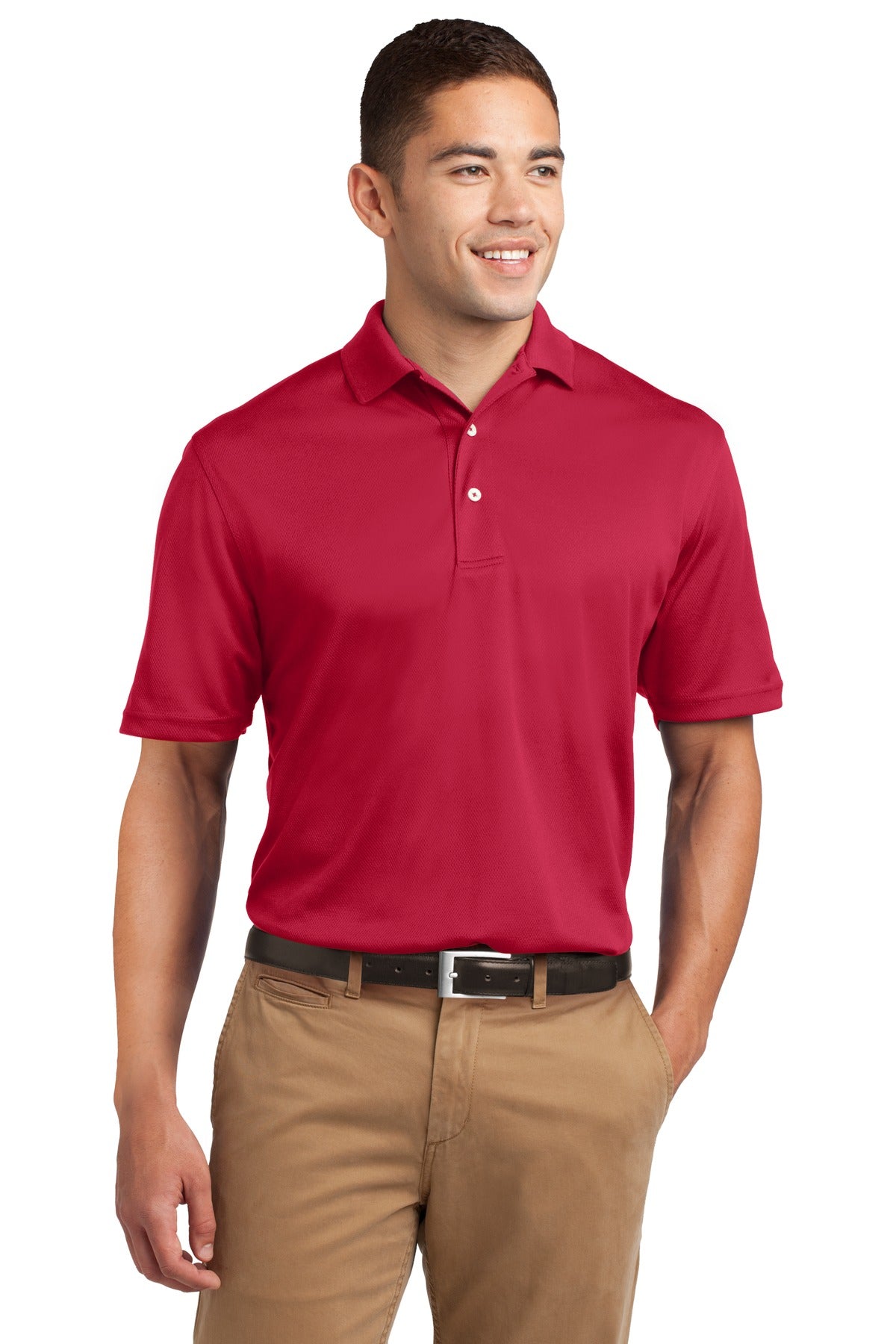 Sport Tek Dri Mesh Polo InterChange B - K469