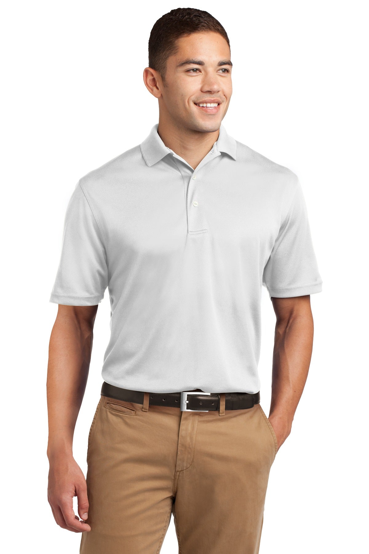 Sport Tek Dri Mesh Polo InterChange B - K469