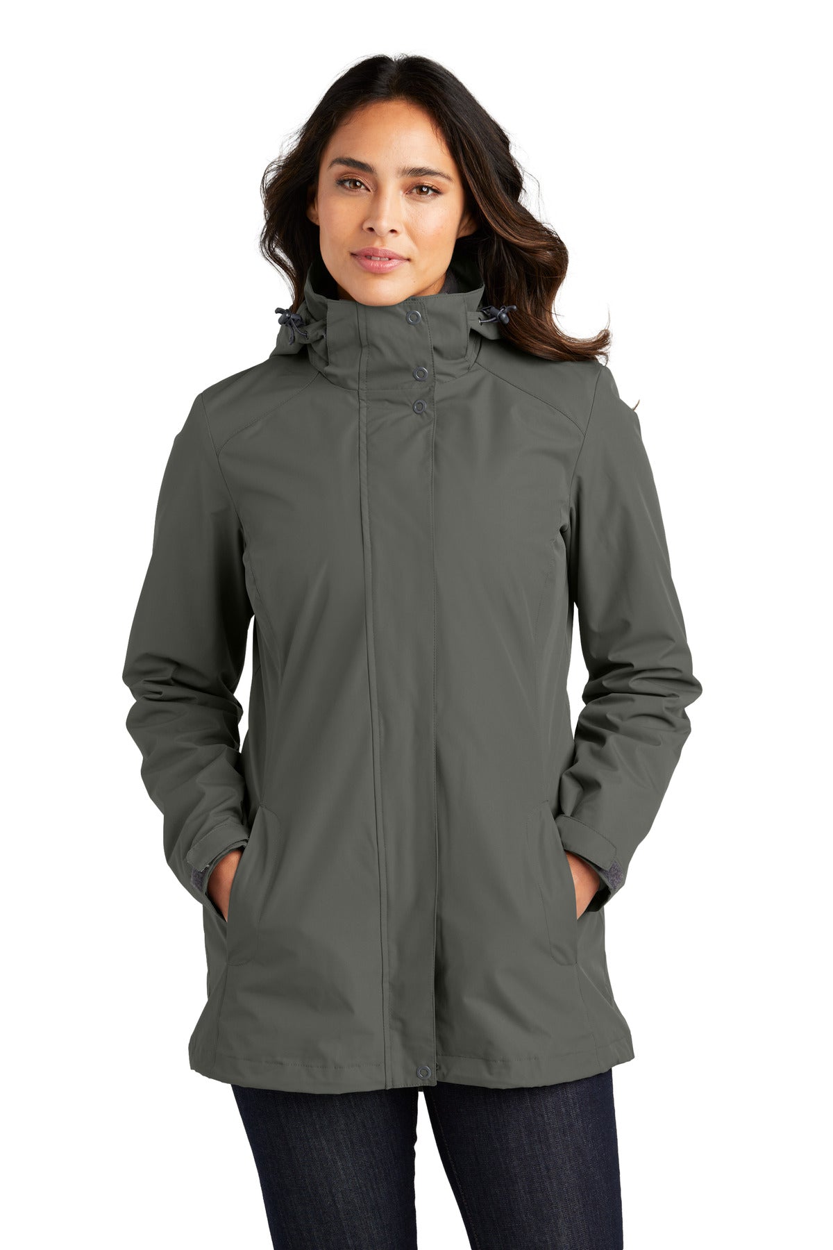 Port Authority Womens All Weather 3 in 1 Jacket InterChange Icon R - L123