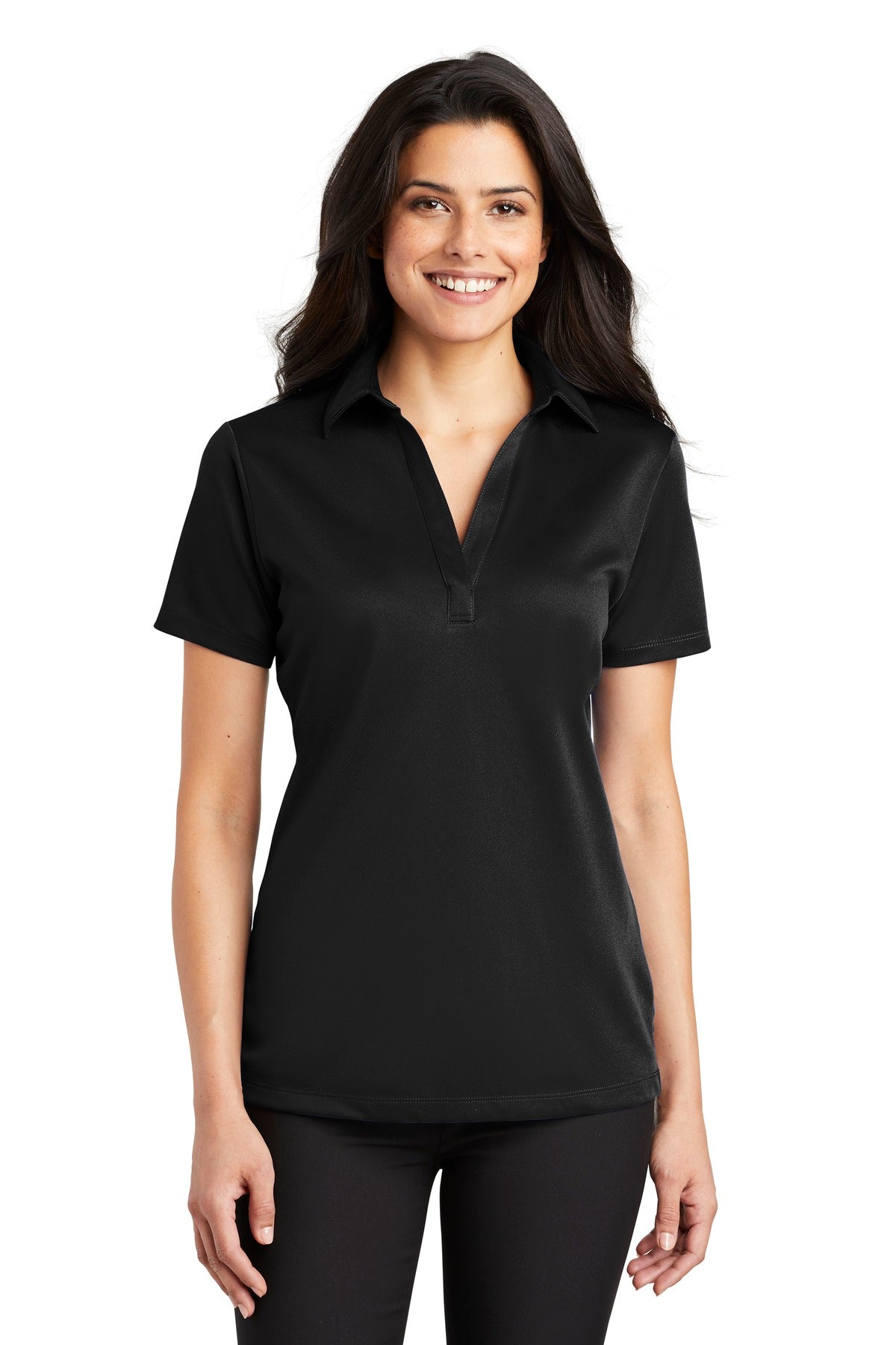 Port Authority Womens Silk Touch Performance Polo InterChange W - L540