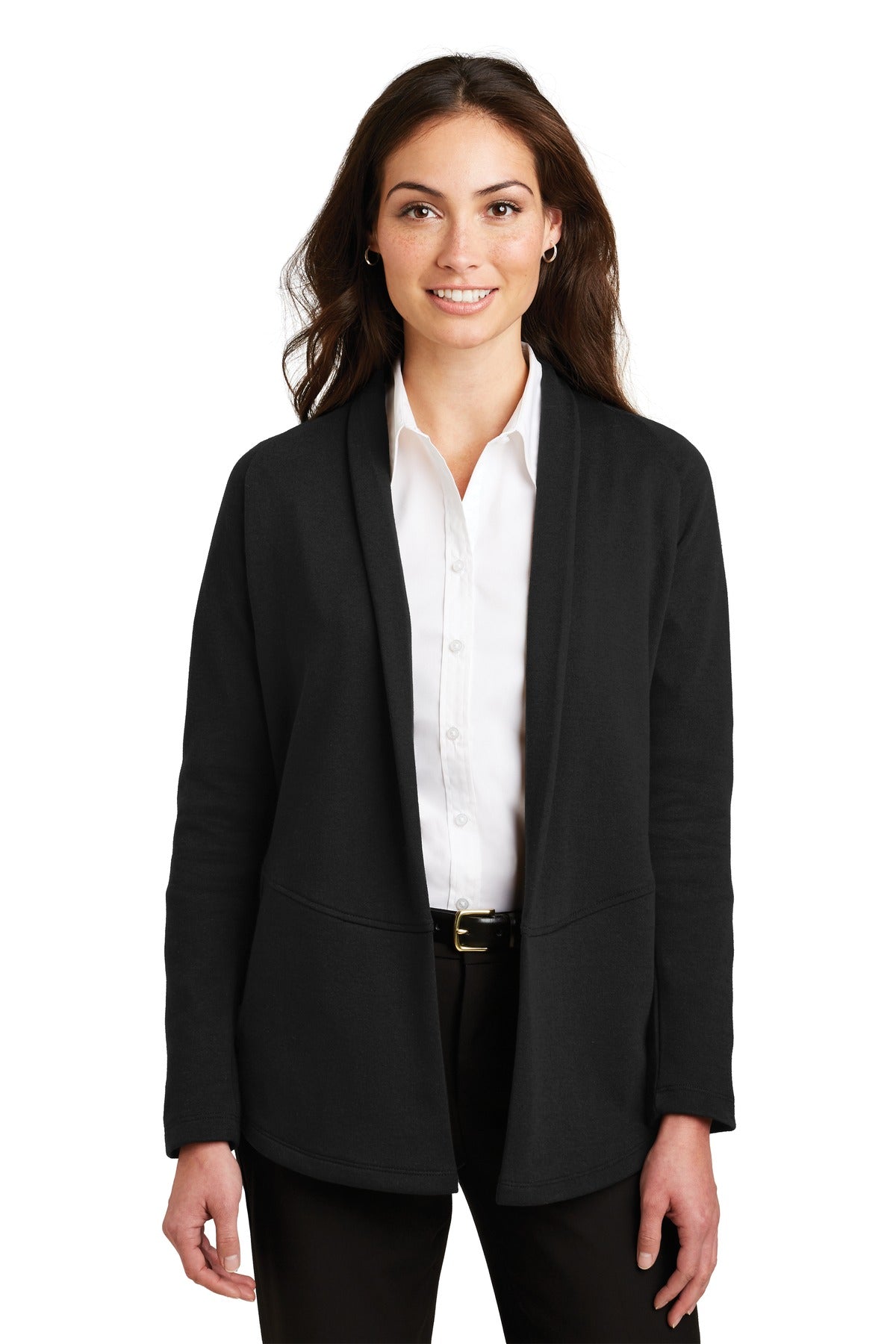 Port Authority Womens Interlock Cardigan InterChange Icon R - L807