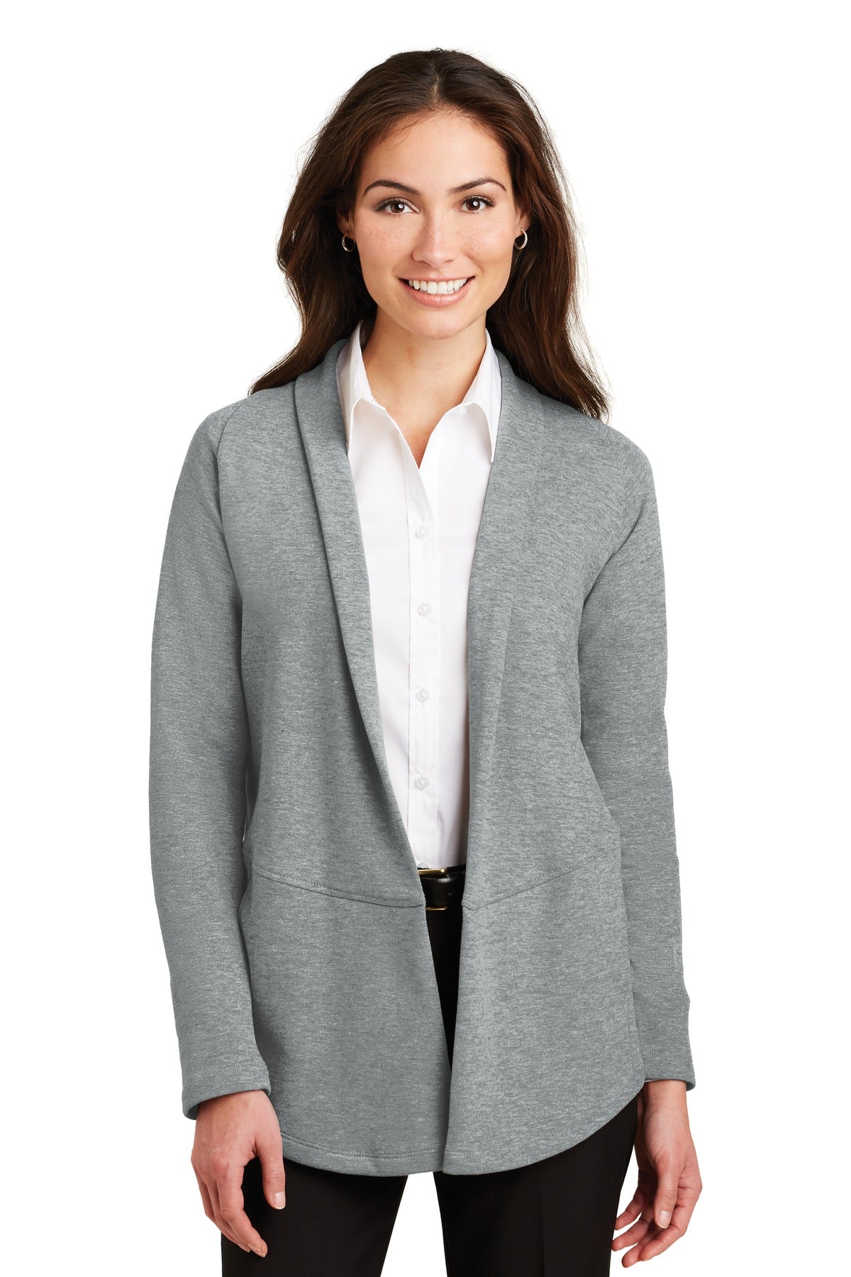 Port Authority Womens Interlock Cardigan InterChange Icon R - L807