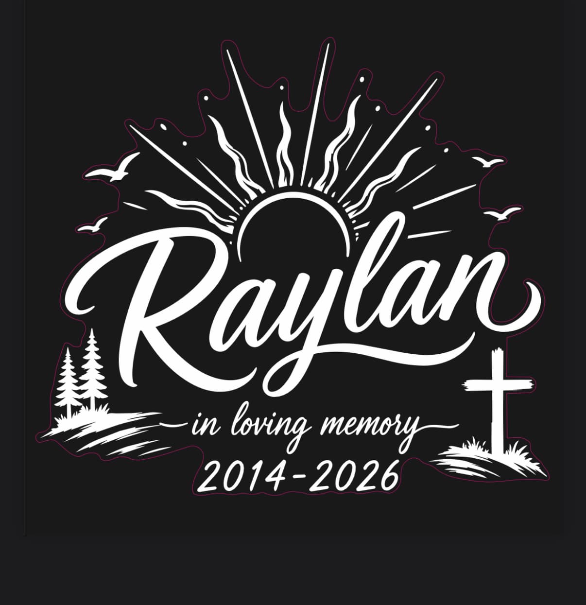 LIVE LIKE RAYLAN Decal