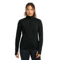 Sport Tek Womens Sport Wick Stretch Quarter Zip Pullover - LST850