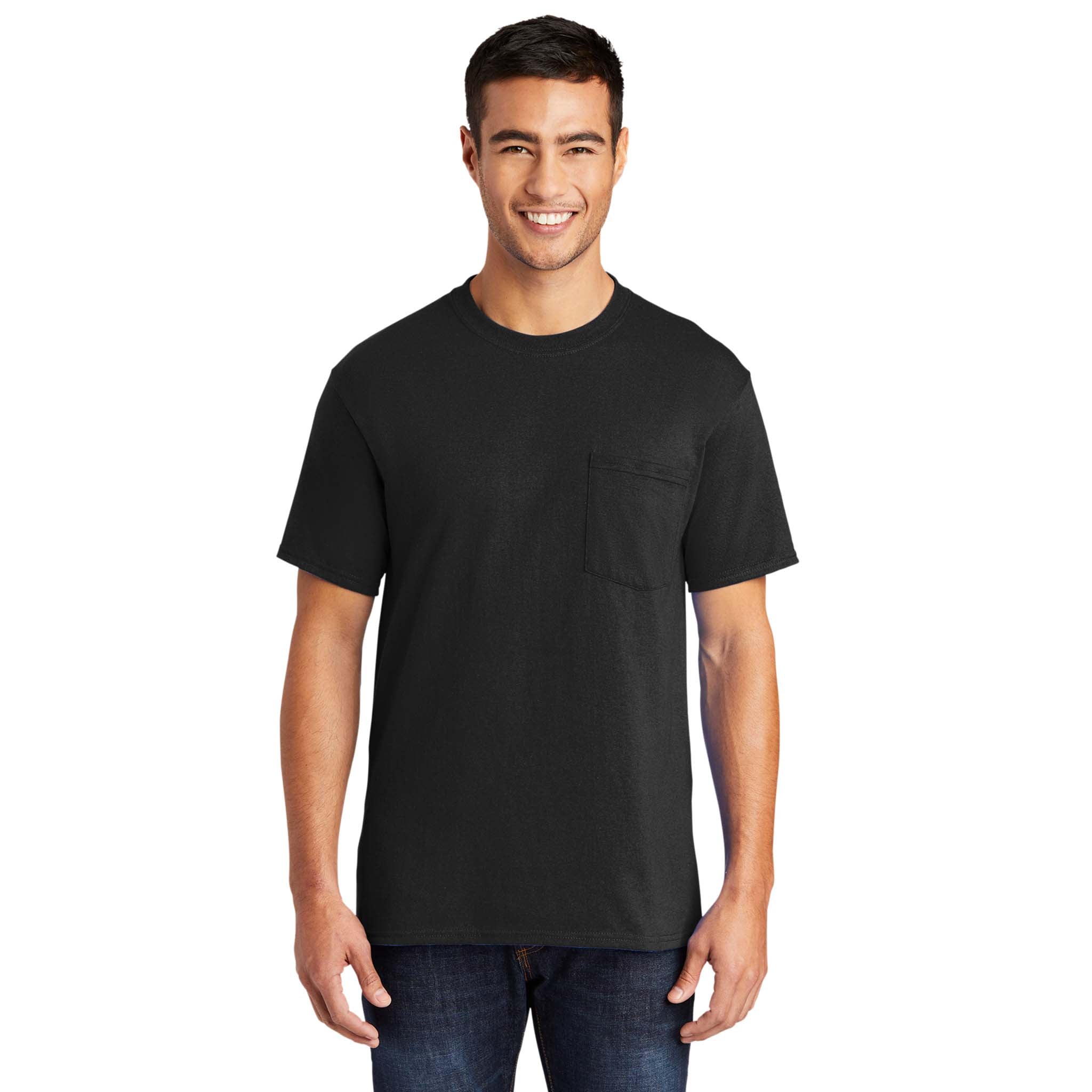 Port & Company Core Blend Pocket Tshirt - PC55P