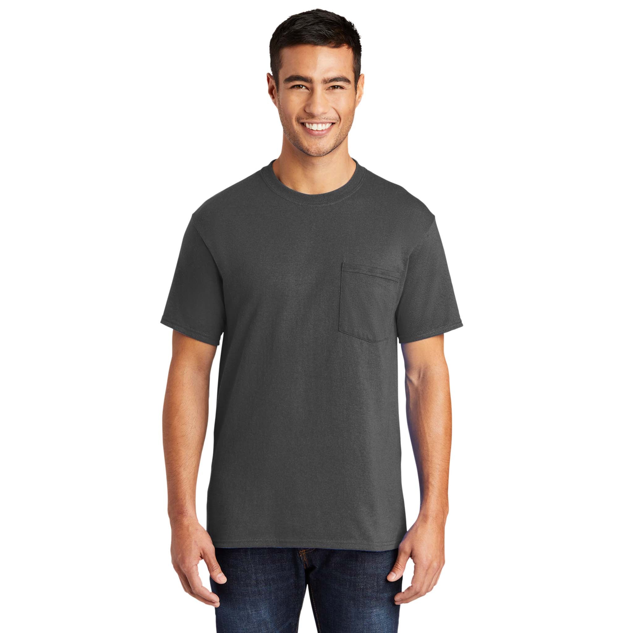 Port & Company Core Blend Pocket Tshirt - PC55P