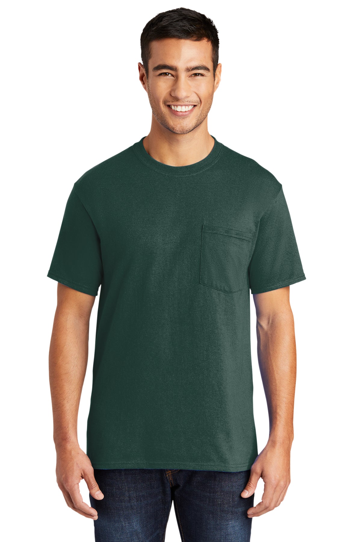 Port & Company TALL Core Blend Pocket Tshirt - PC55PT