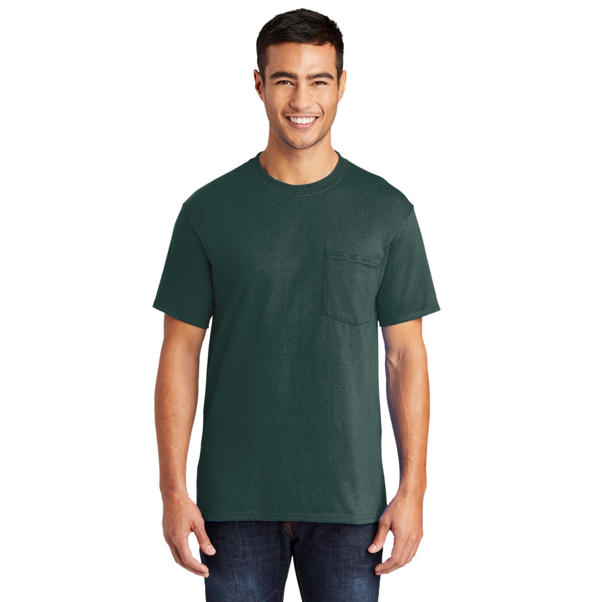 Port & Company Core Blend Pocket Tshirt - PC55P