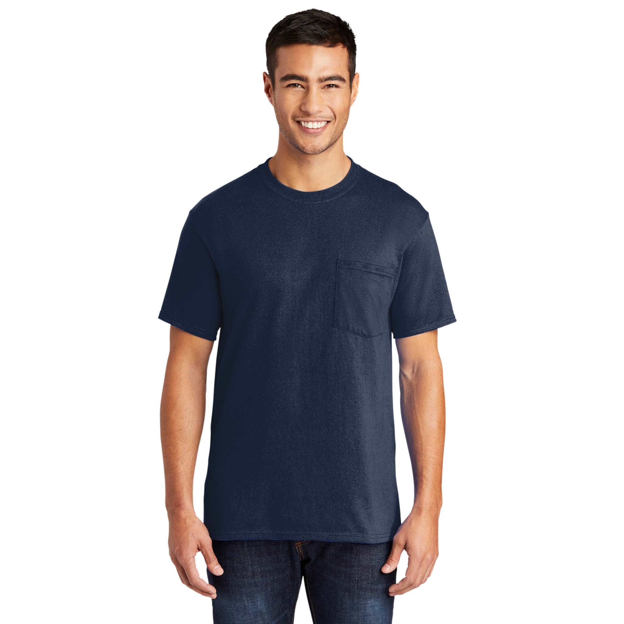 Port & Company Core Blend Pocket Tshirt - PC55P
