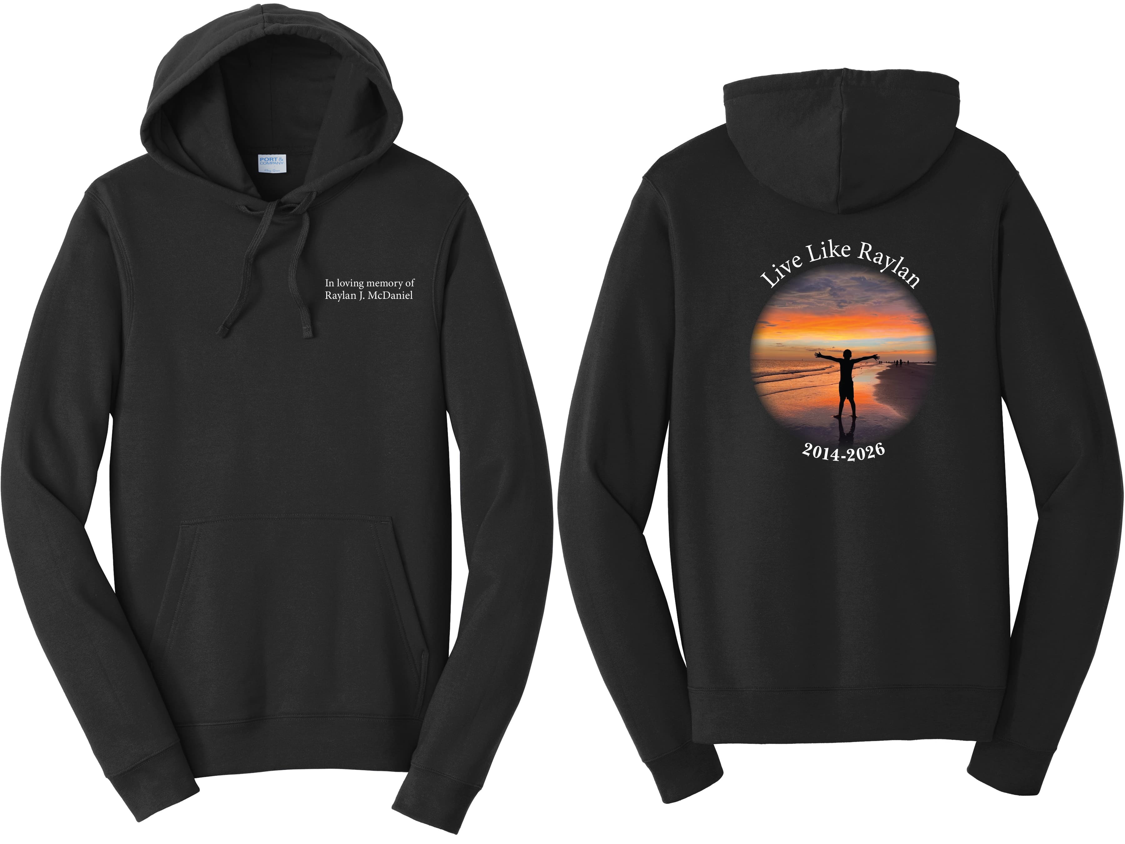 LIVE LIKE RAYLAN Adult Hoodie - PC850H