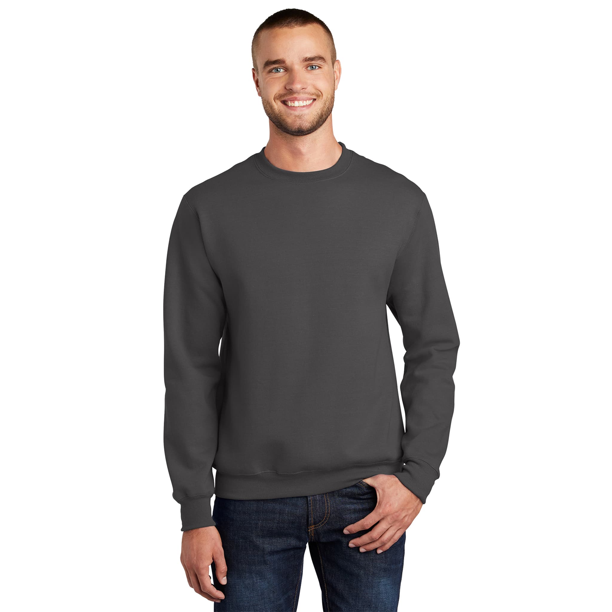 Port & Company TALL Essential Fleece Crewneck Sweatshirt - PC90T