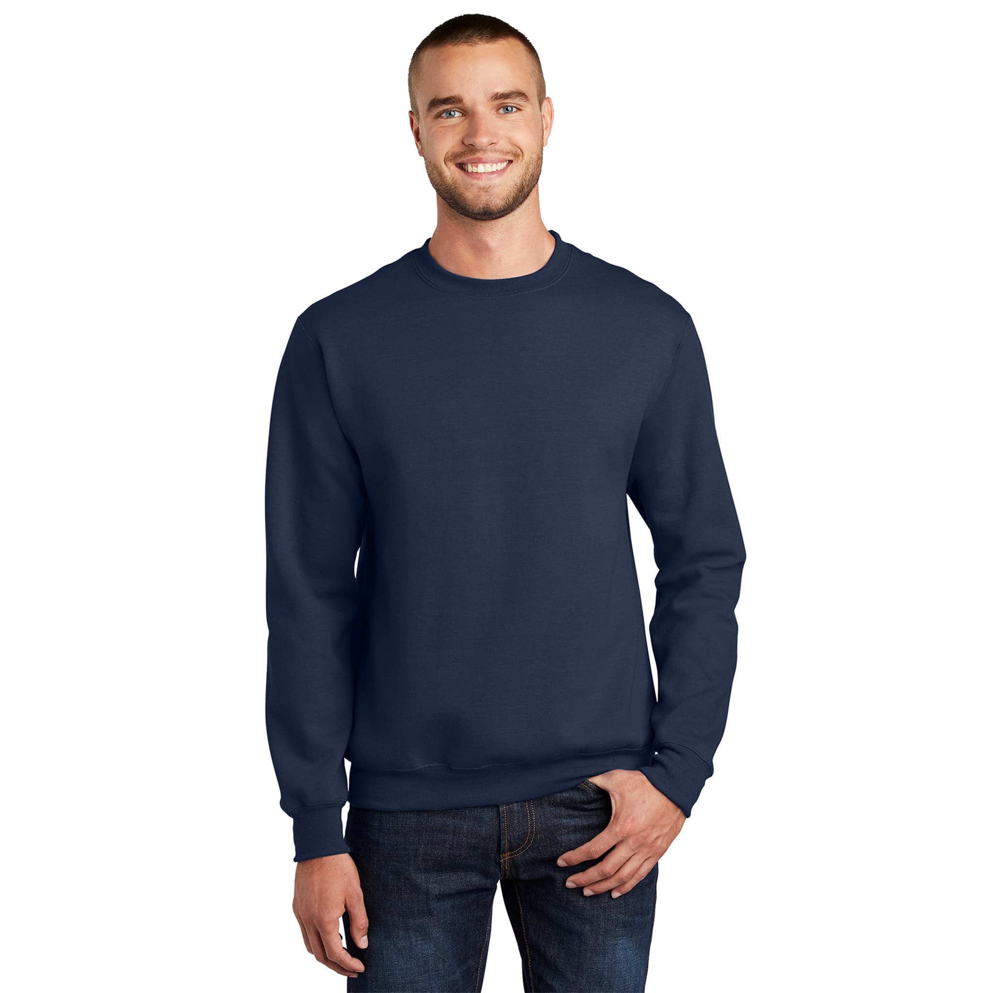 Port & Company TALL Essential Fleece Crewneck Sweatshirt - PC90T
