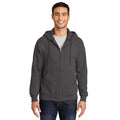 Essential Fleece Full Zip Hooded Sweatshirt - PC90ZH