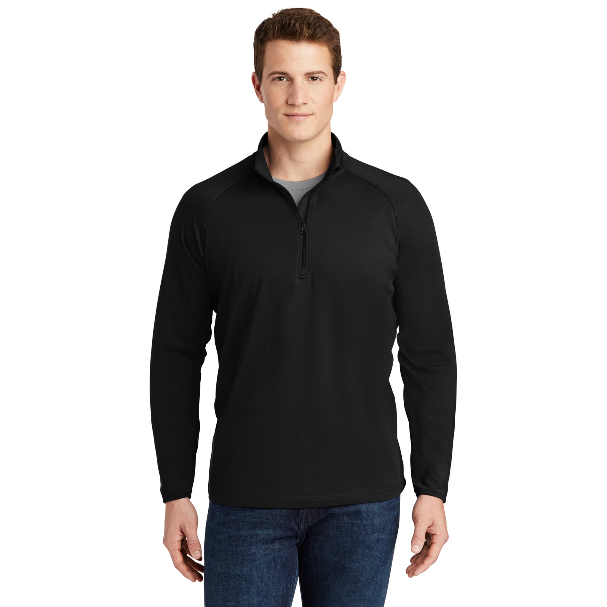 Sport Tek Sport Wick Stretch Quarter Zip Pullover - ST850