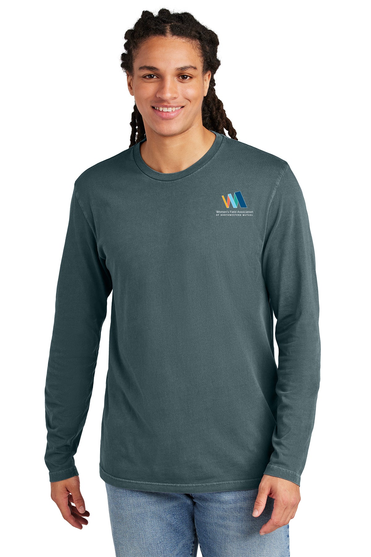 District Wash Long Sleeve Tee Women's Field Association of Northwestern Mutual - DT2103