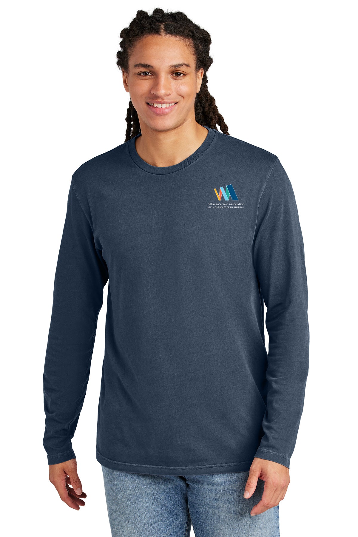 District Wash Long Sleeve Tee Women's Field Association of Northwestern Mutual - DT2103