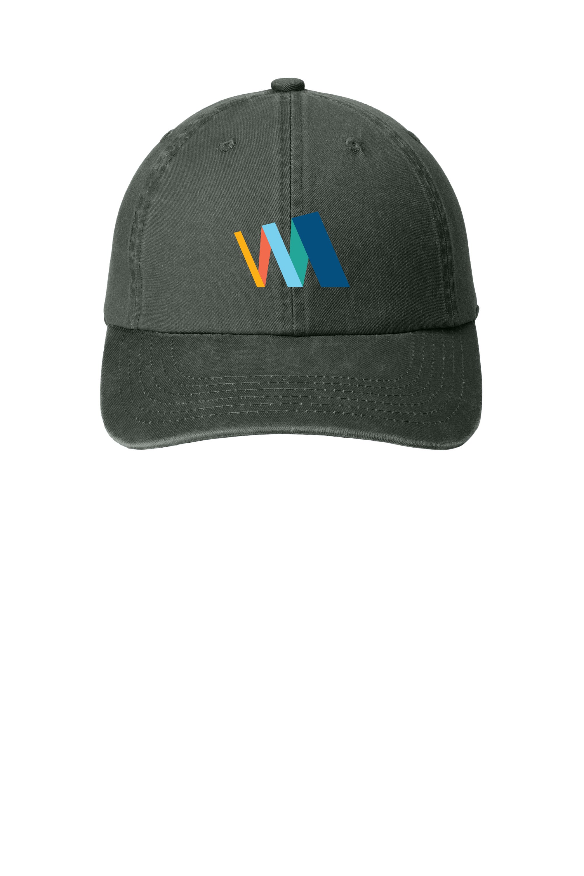 Port Authority Womens Garment Washed Cap Embroidered Logo WFANM - LPWU