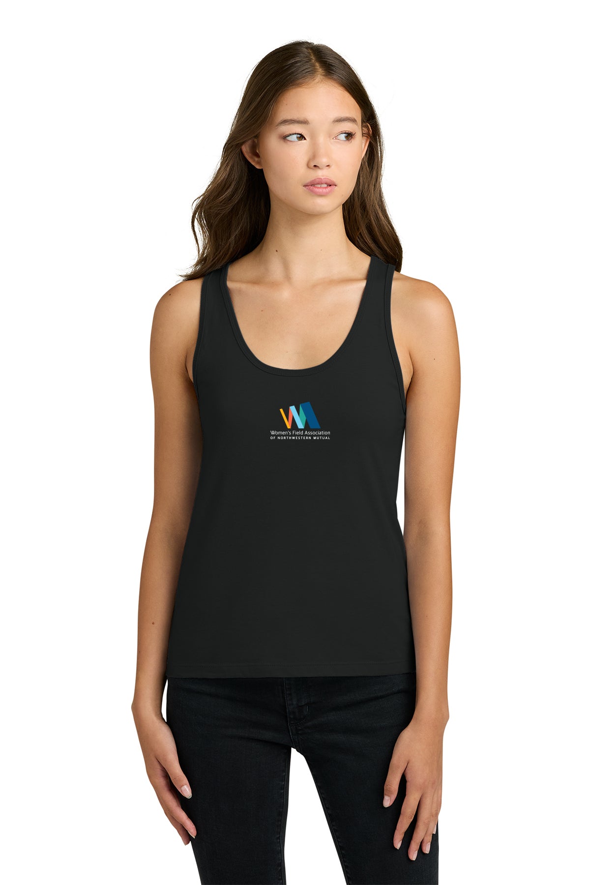 Next Level Apparel Womens Cotton Tank Women's Field Association of Northwestern Mutual - NL3933
