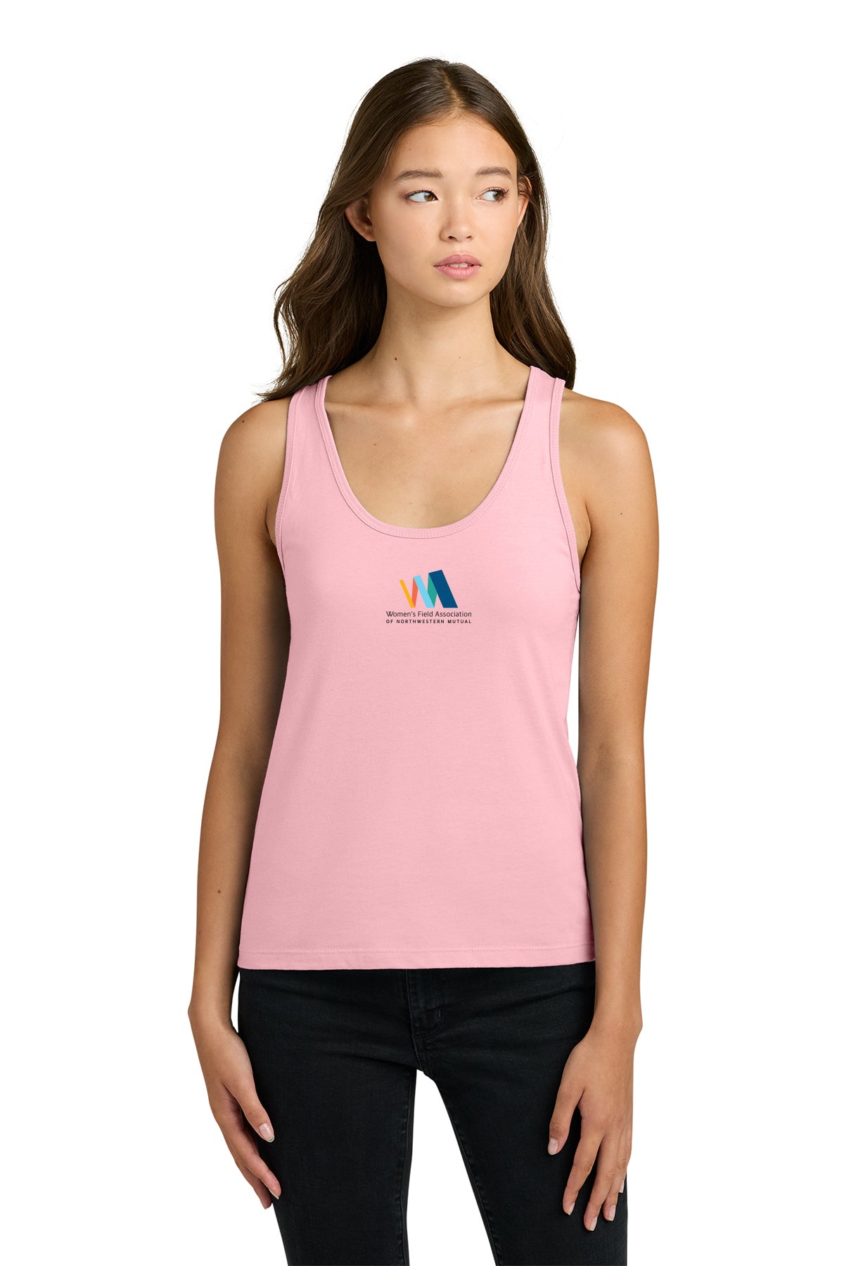 Next Level Apparel Womens Cotton Tank Women's Field Association of Northwestern Mutual - NL3933