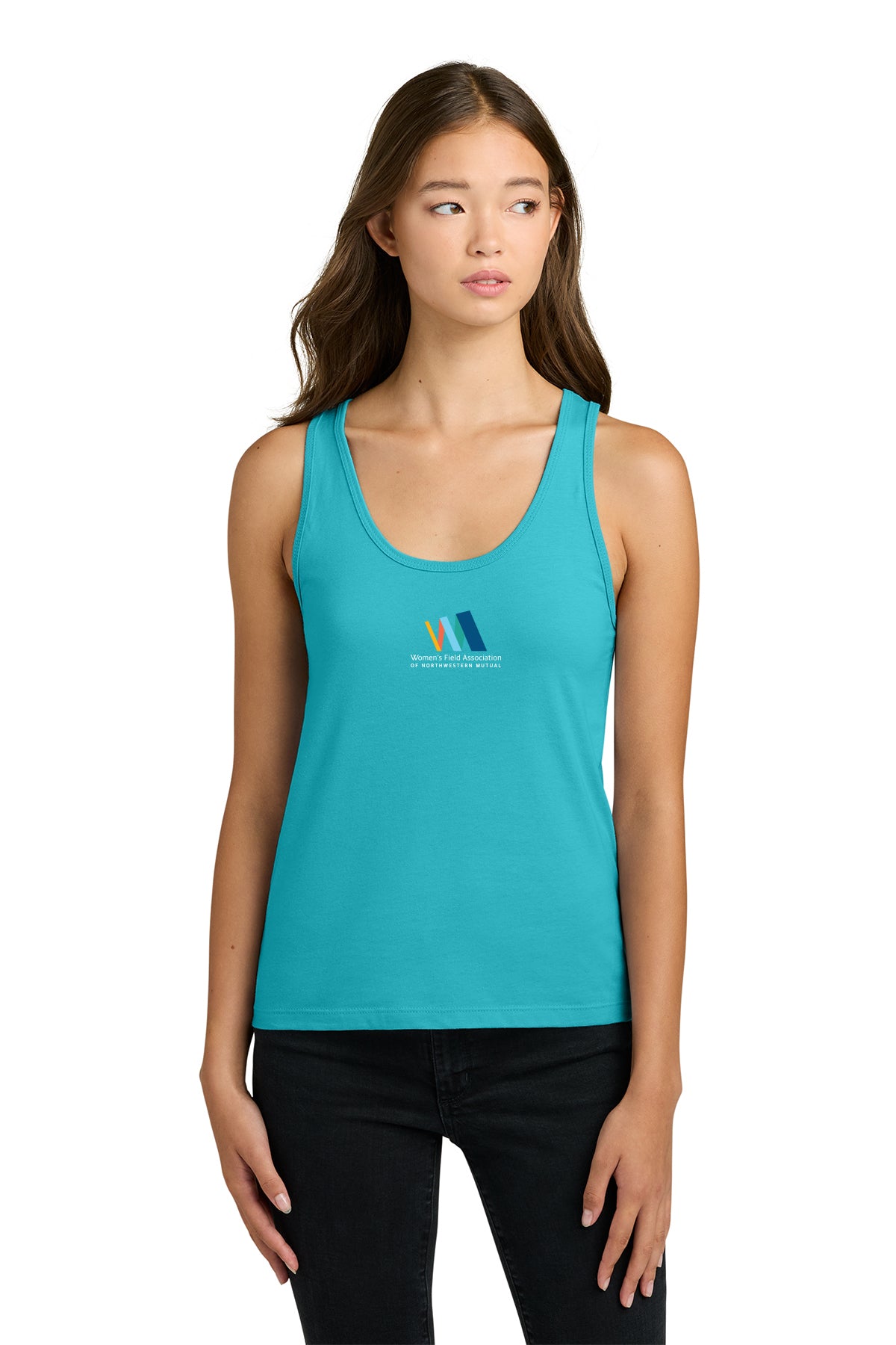 Next Level Apparel Womens Cotton Tank Women's Field Association of Northwestern Mutual - NL3933