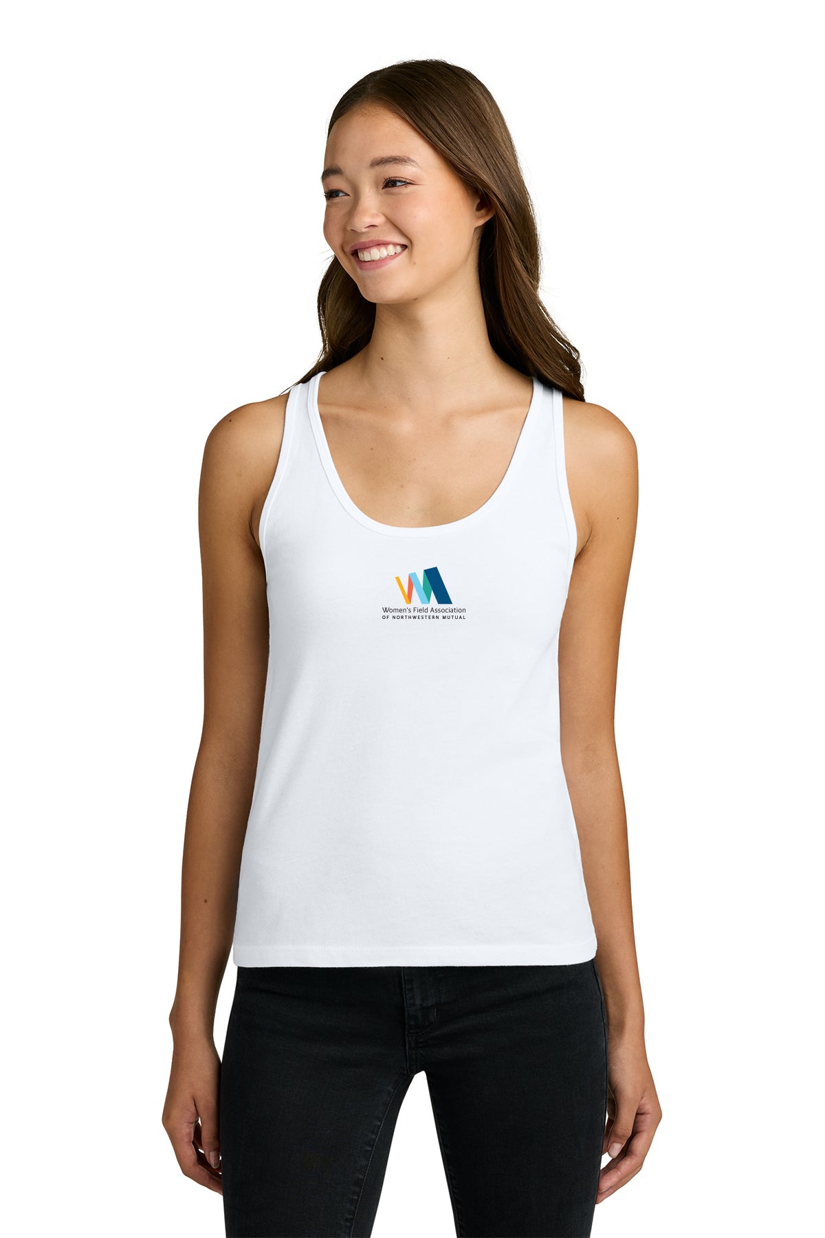 Next Level Apparel Womens Cotton Tank Women's Field Association of Northwestern Mutual - NL3933