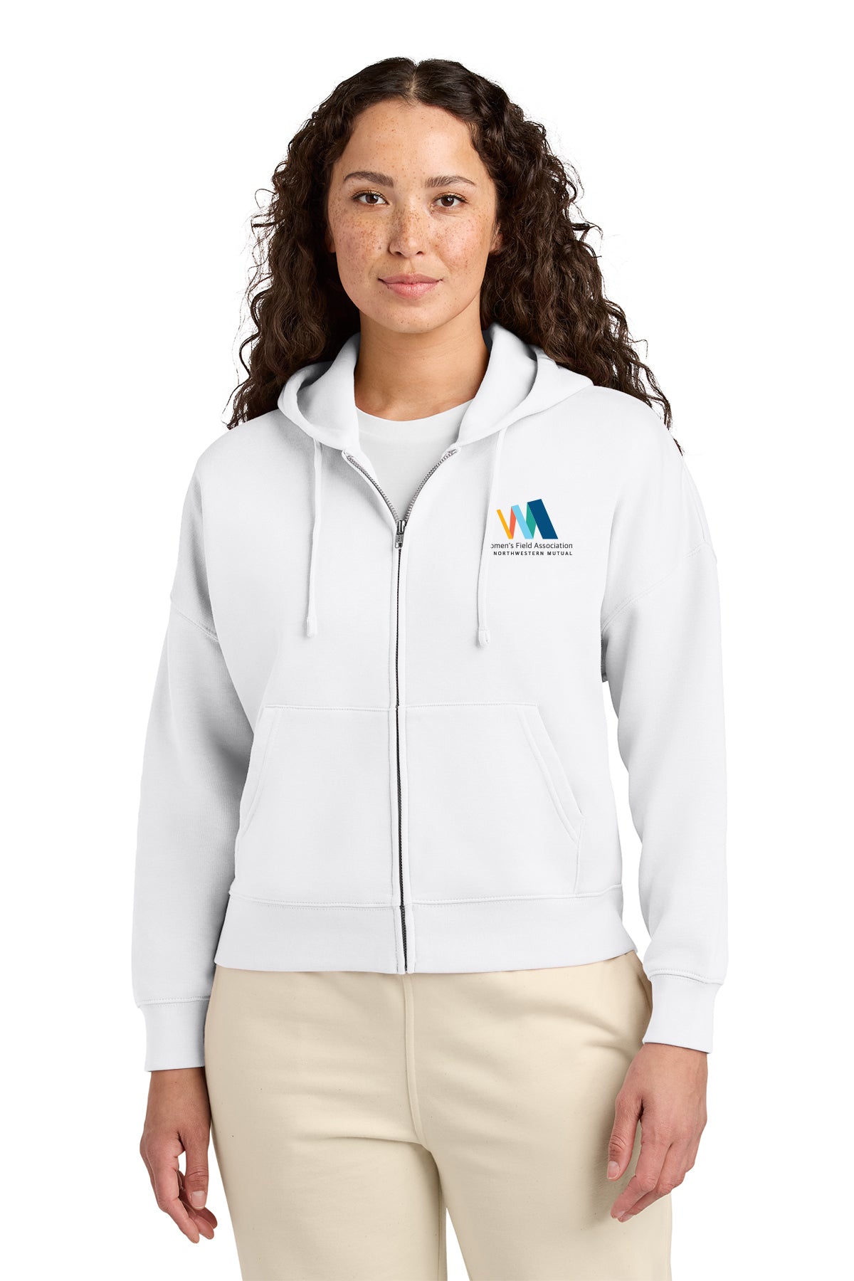 Stanley Stella Womens Stella Ida Full Zip Hooded Sweatshirt Embroidered Logo Women's Field Association of Northwestern Mutual - SXW037